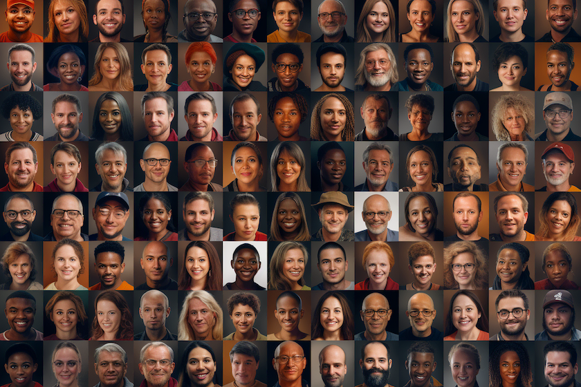 AI generated people